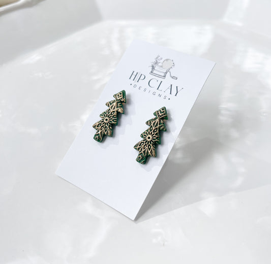 Golden Christmas Tree