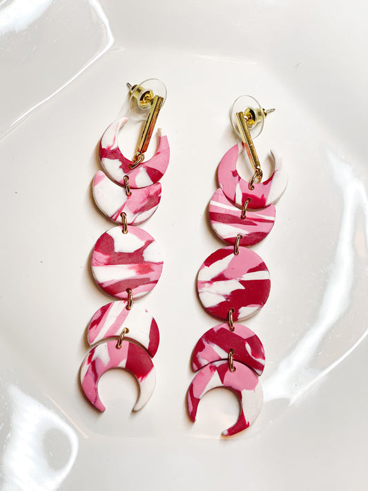 Multi-colored Moon Phases