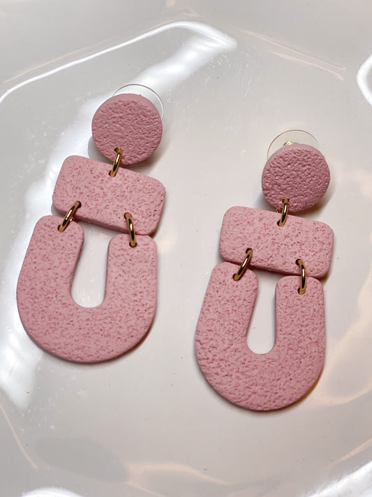 Pink Equestrian Dangle