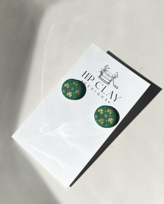 Shamrock Studs