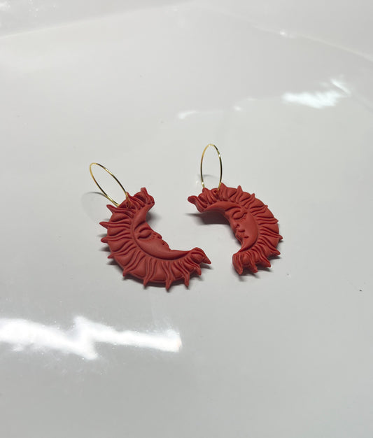 Moon Sun Hoops