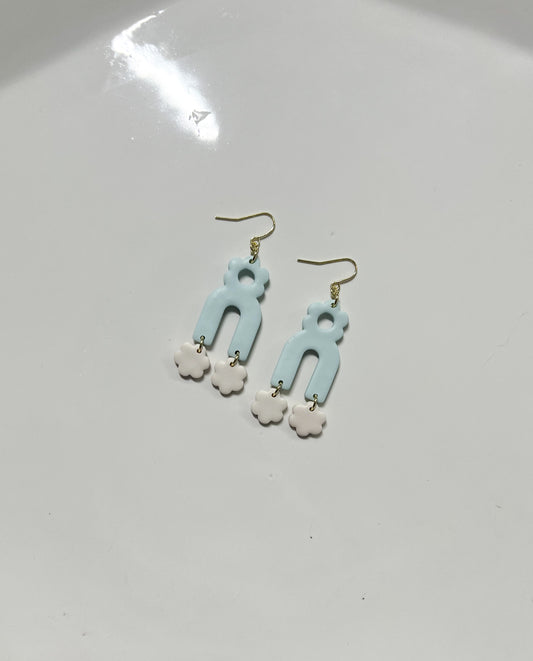 Baby Blue Flower Arches