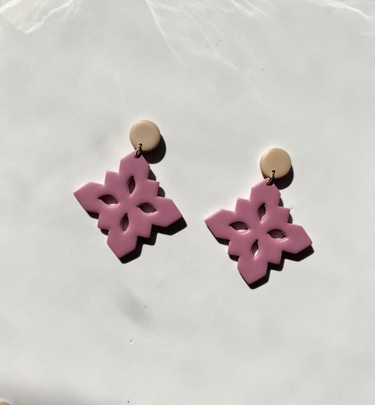Desert pink dangle